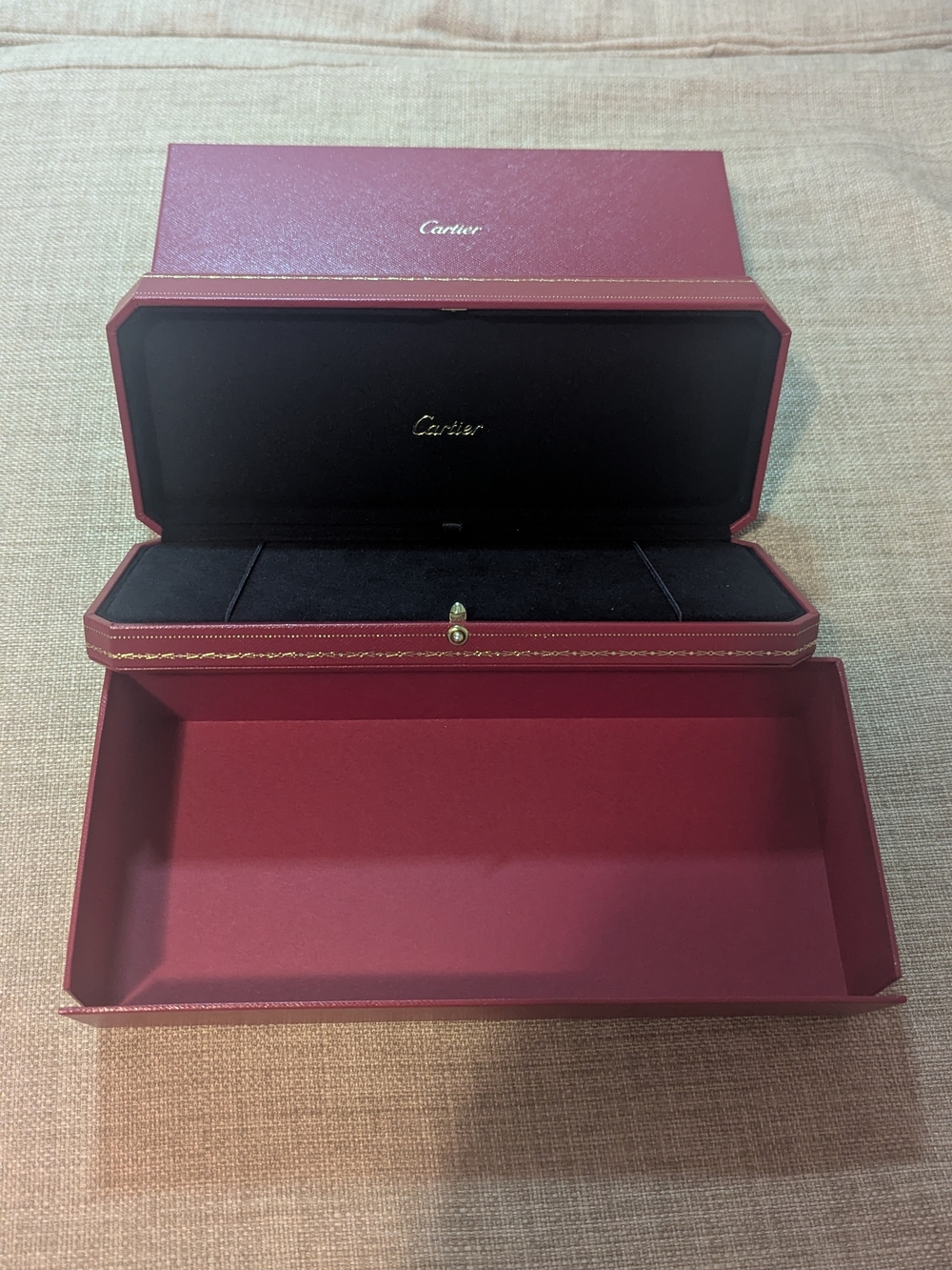 Authentic Cartier Jewelry Box (Large)